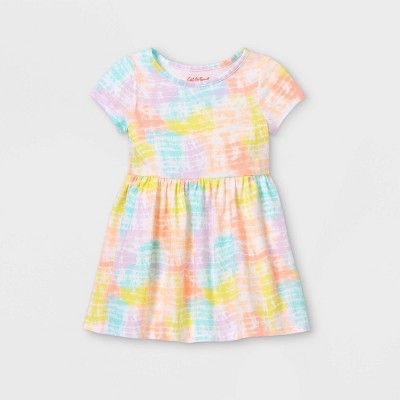 Toddler Girls' Short Sleeve Dress - Cat & Jack™ | Target