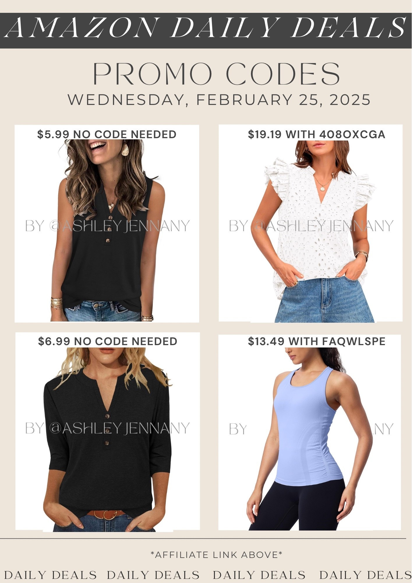 Amazon fashion deals 

#LTKMidsize #LTKSaleAlert