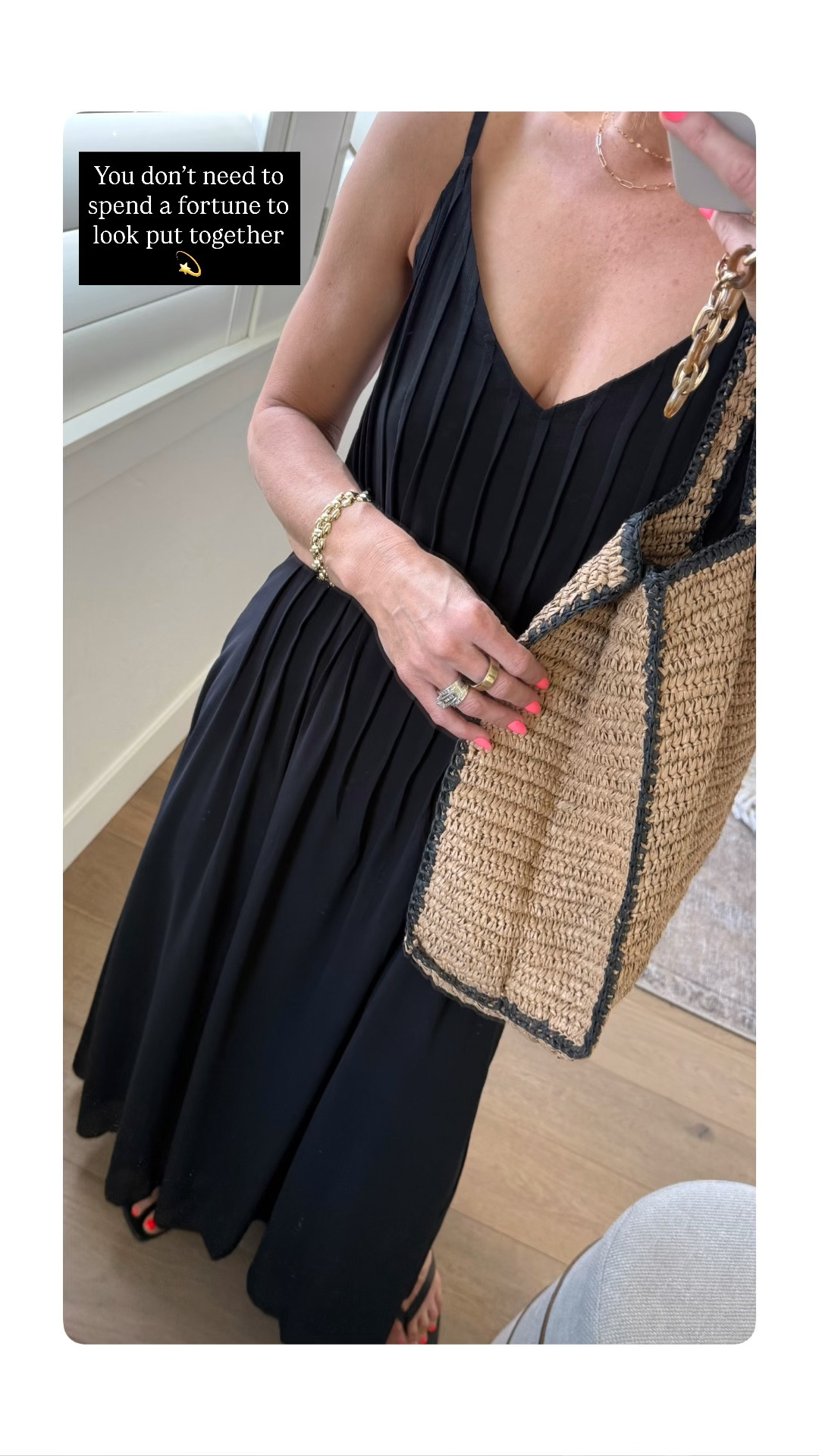 The prettiest flowy maxi dress. The pleats are so flattering + adjustable straps and double lined.
Fits tts, wearing a medium 

#LTKOver40 #LTKmomlife #LTKTravel
