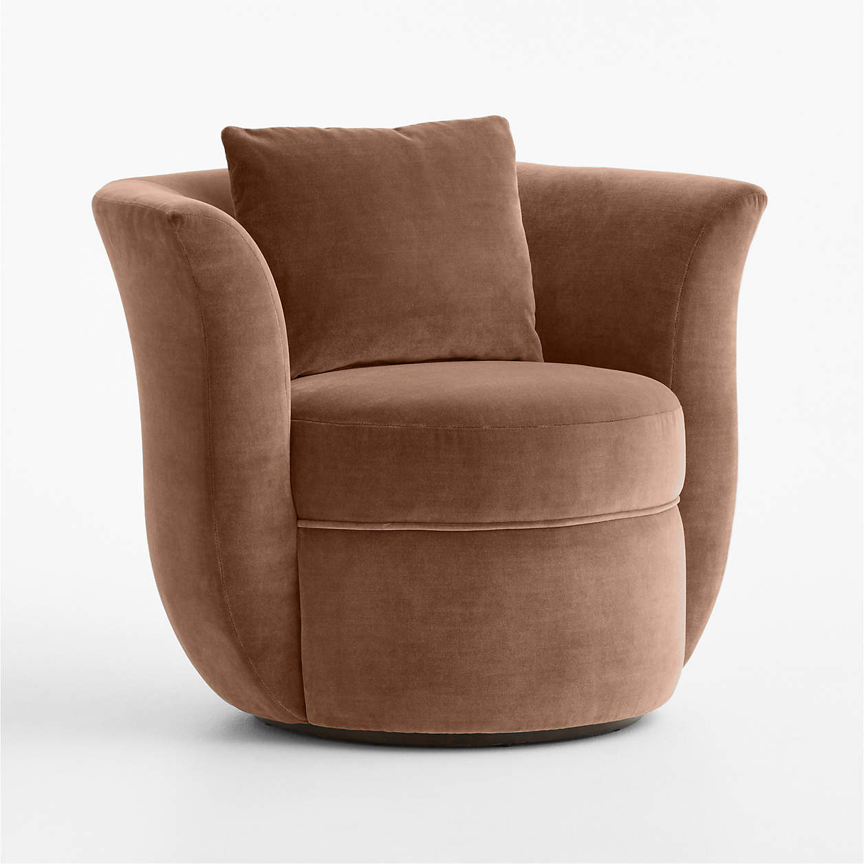 Blume Swivel Accent Chair | Crate & Barrel | Crate & Barrel