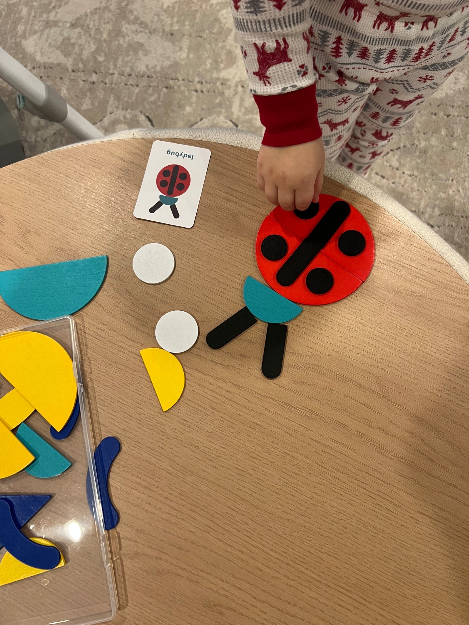 My toddler loves this shape puzzle set. So many different cards to create.

#LTKGiftGuide #LTKTravel #LTKKids