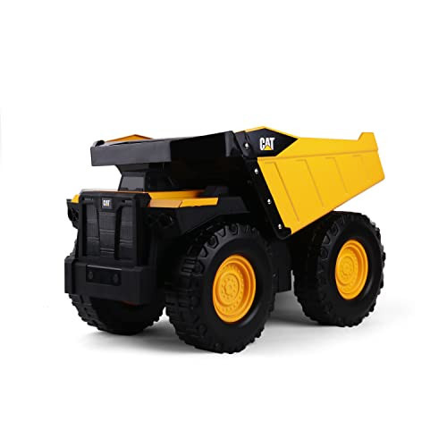 CAT Construction Toys, Mighty Steel Dump Truck 20” – Real Steel Body, Working Dump Bed, Oversize All-Terrain Wheels, Heavy-Duty Construction Vehicle for Indoor & Outdoor Play, Kids Ages 3 + | Amazon (US)