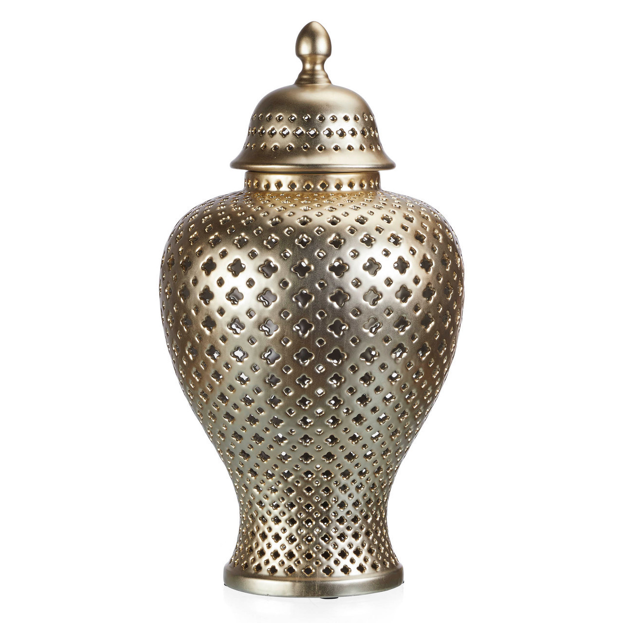 Ceramic Filigree Jar | Z Gallerie