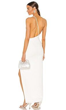 SOLACE London Petch Maxi Dress in Cream from Revolve.com | Revolve Clothing (Global)