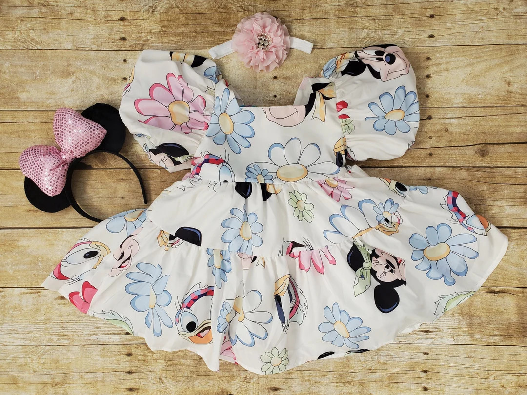 Restocked! mouse dress, Minnie dress, Birthday Minnie dress, Toddler Minnie dress, Minnie and fri... | Etsy (US)