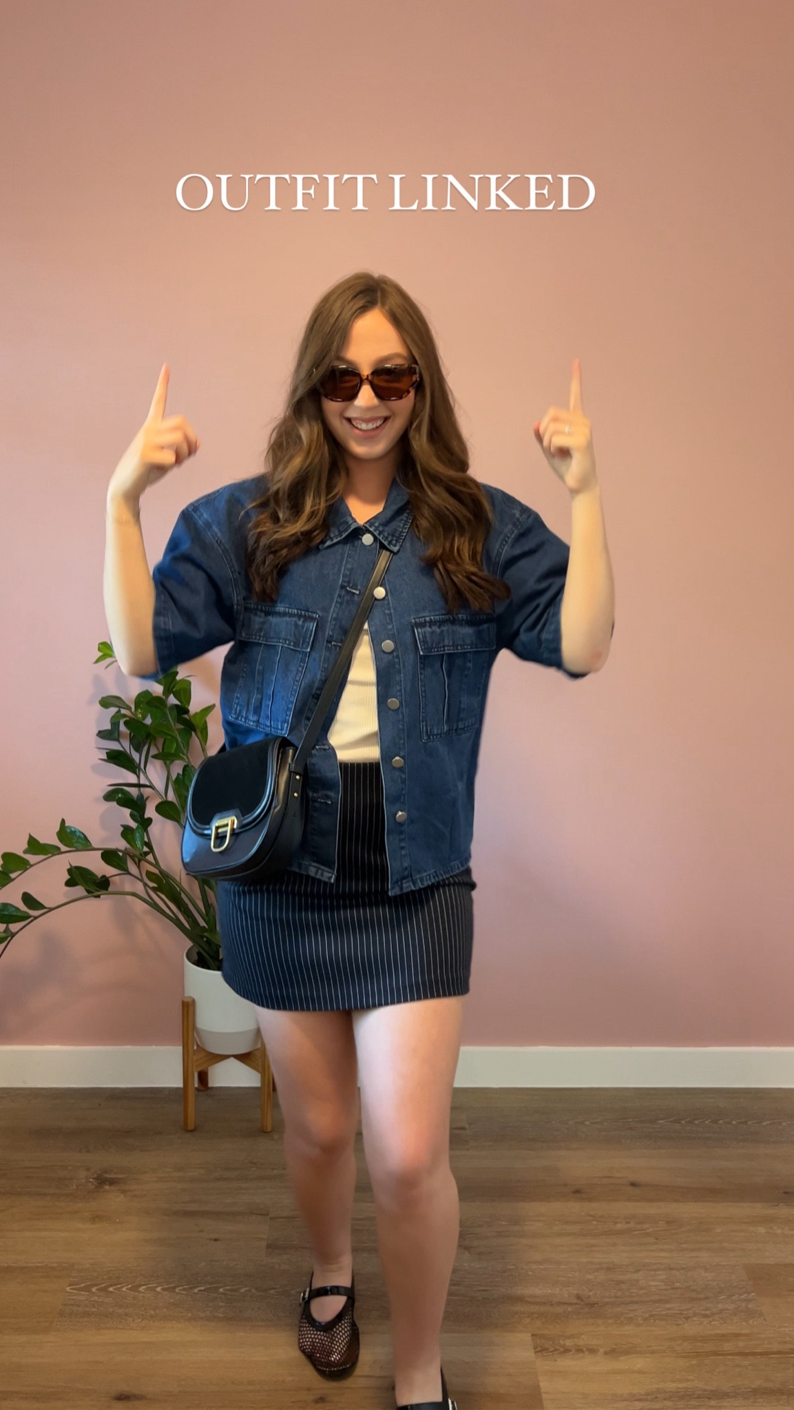 Styling a denim top 3 ways, head to my profile to see other ways to style this denim top 

#LTKSeasonal #LTKStyleTip #LTKFindsUnder100