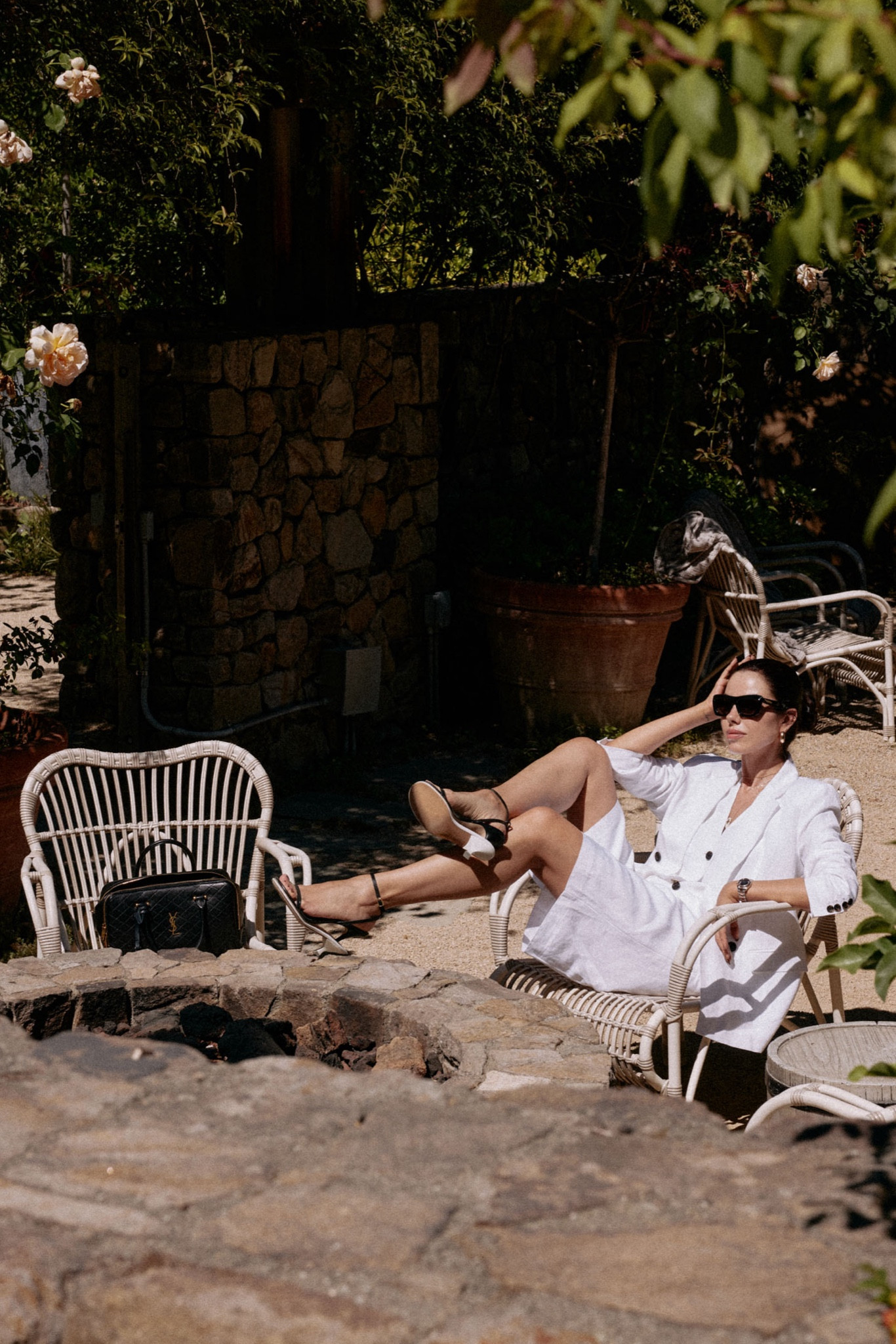 The perfect linen 3-Piece suit from Ann Taylor to wear all summer long 🖤🤍

#LTKStyleTip #LTKShoeCrush #LTKWorkwear