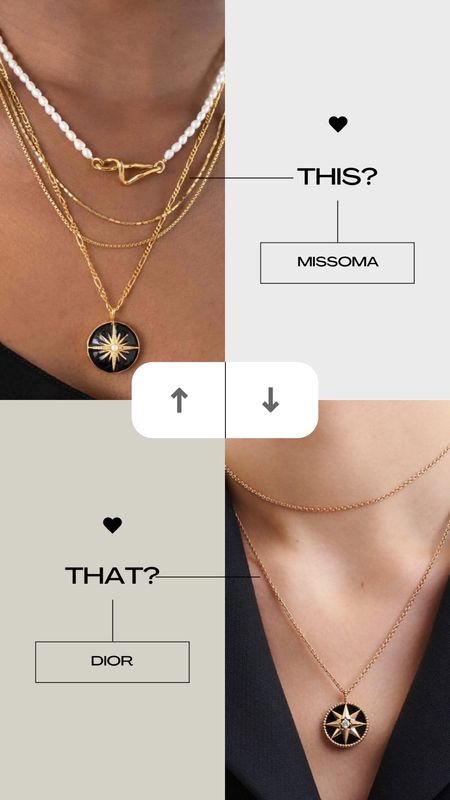 Missoma or Dior Necklace?

#LTKfamily #LTKeurope #LTKbeauty