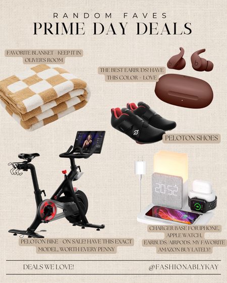 Amazon prime day / random faves! Own all of these items and love. The dual charger works with my beats + Apple Watch, iPhone and it’s THE best thing I’ve bought recently! Love it! 

Amazon prime, peloton bike, peloton shoes, peloton buy, on sale, prime days, prime deals, lightening deals, checkered blanket 

#LTKhome
