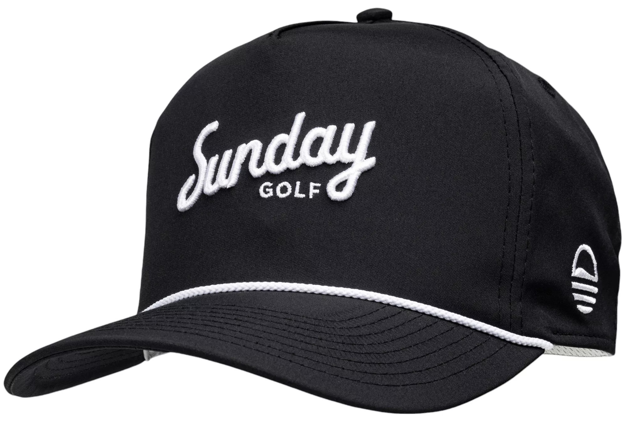 Sunday Golf Men's Sunday Golf Rope Hat, Black/White | DICK'S Sporting Goods
