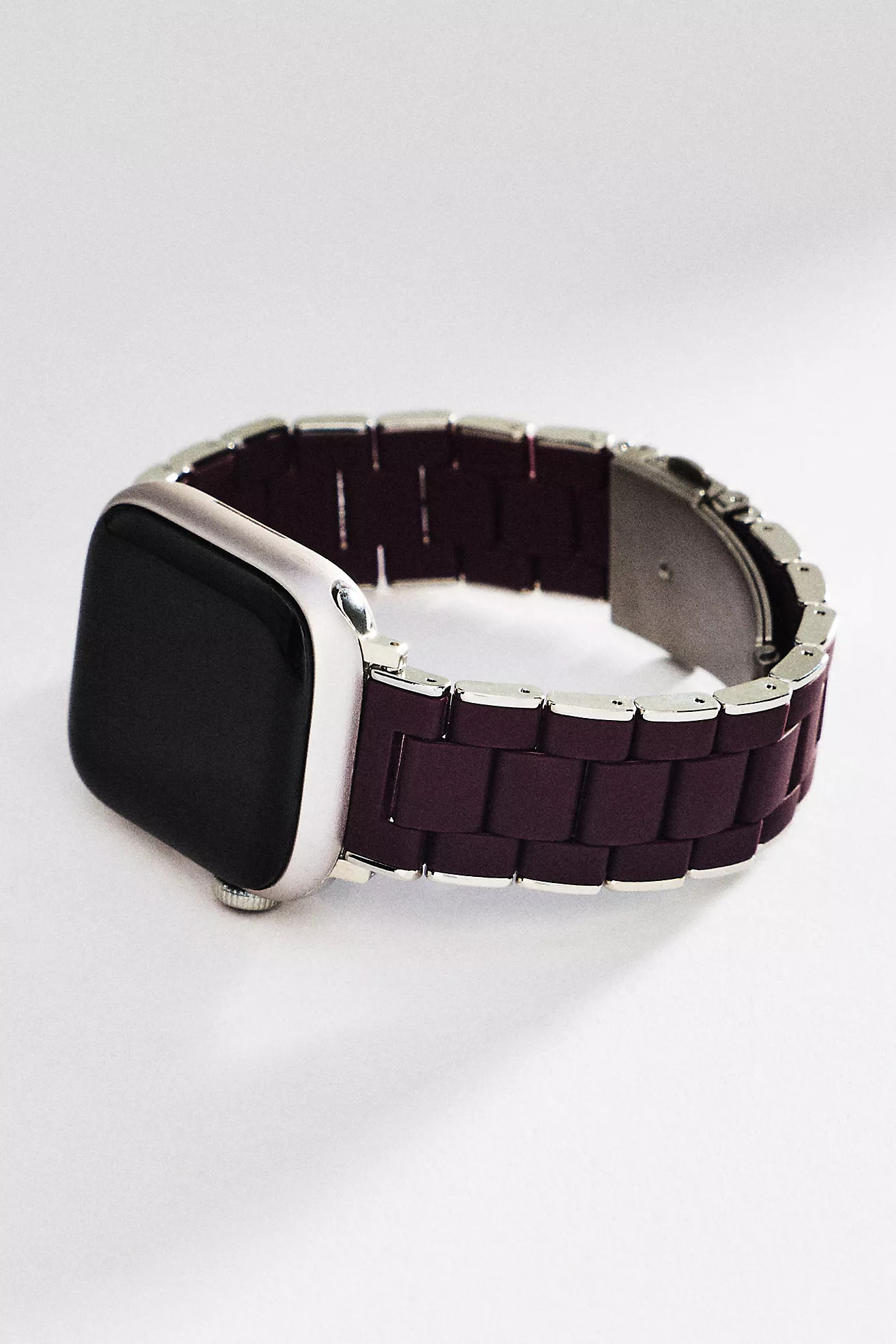 Posh Tech Orla Silicone & Stainless Steel Apple Watch Band | Anthropologie (US)