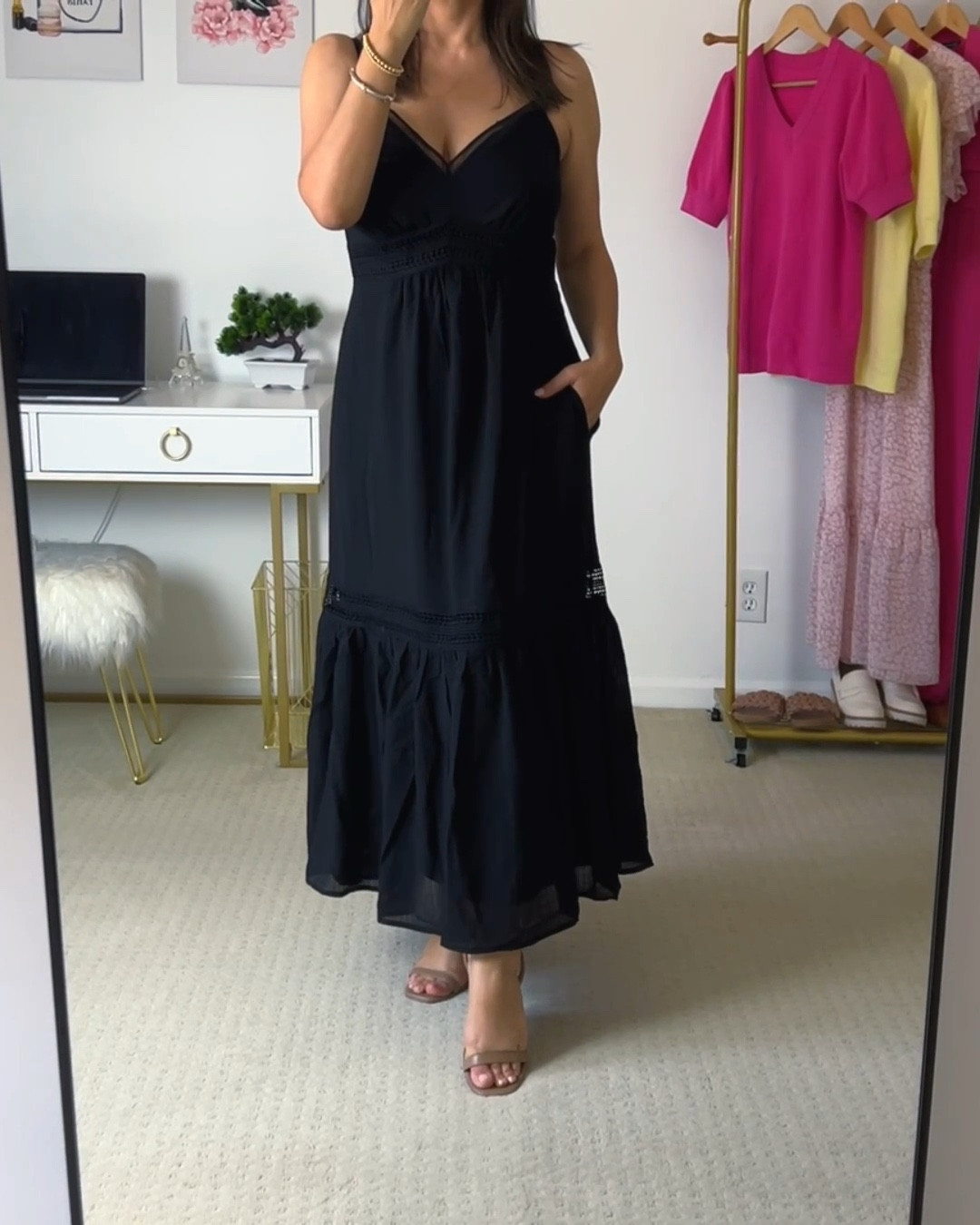 This budget friendly maxi dress is so pretty and feminine with the lace trim detail  

#LTKOver40 #LTKFindsUnder50 #LTKMidsize