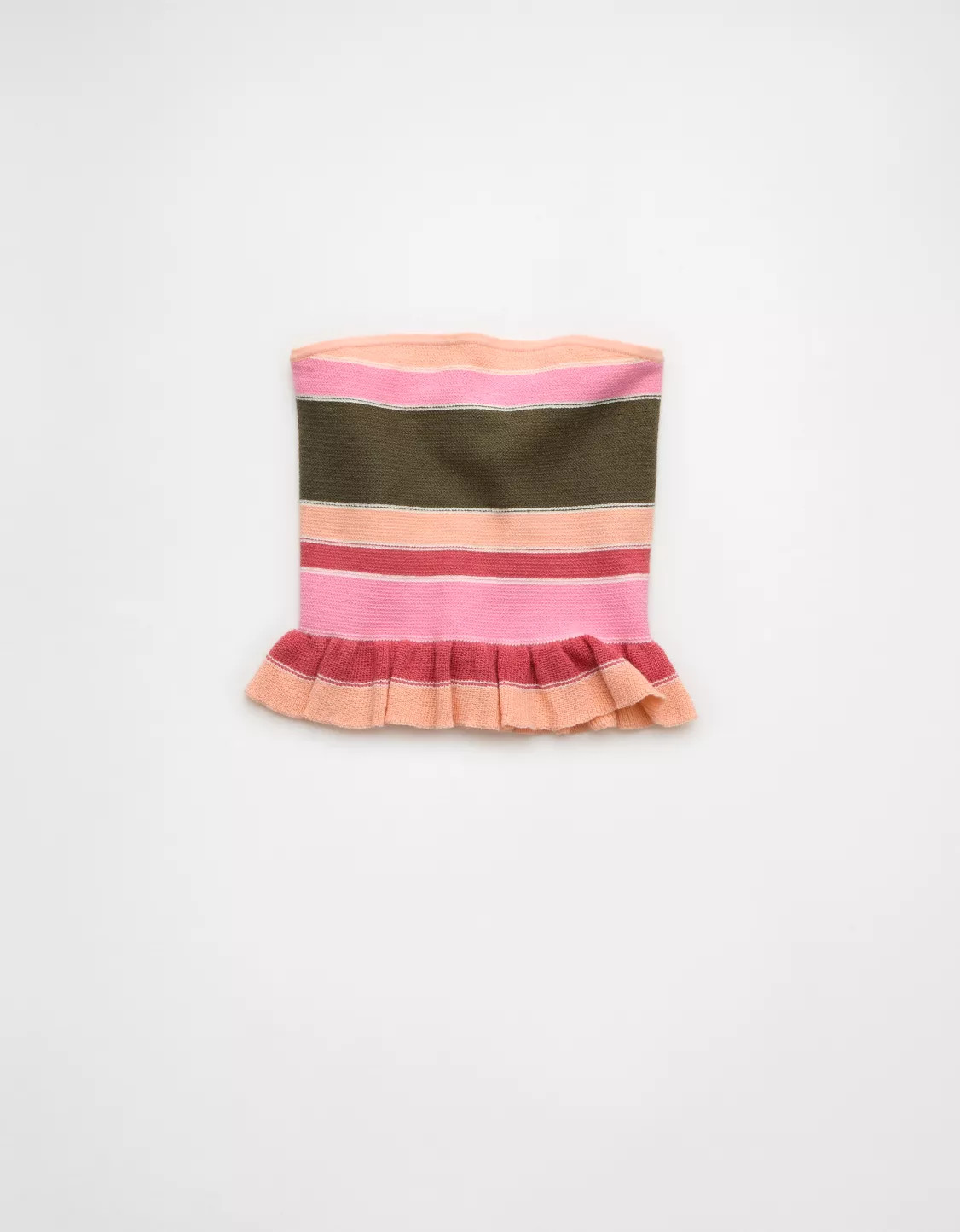 AE Cropped Peplum Sweater Tube Top | American Eagle Outfitters (US & CA)