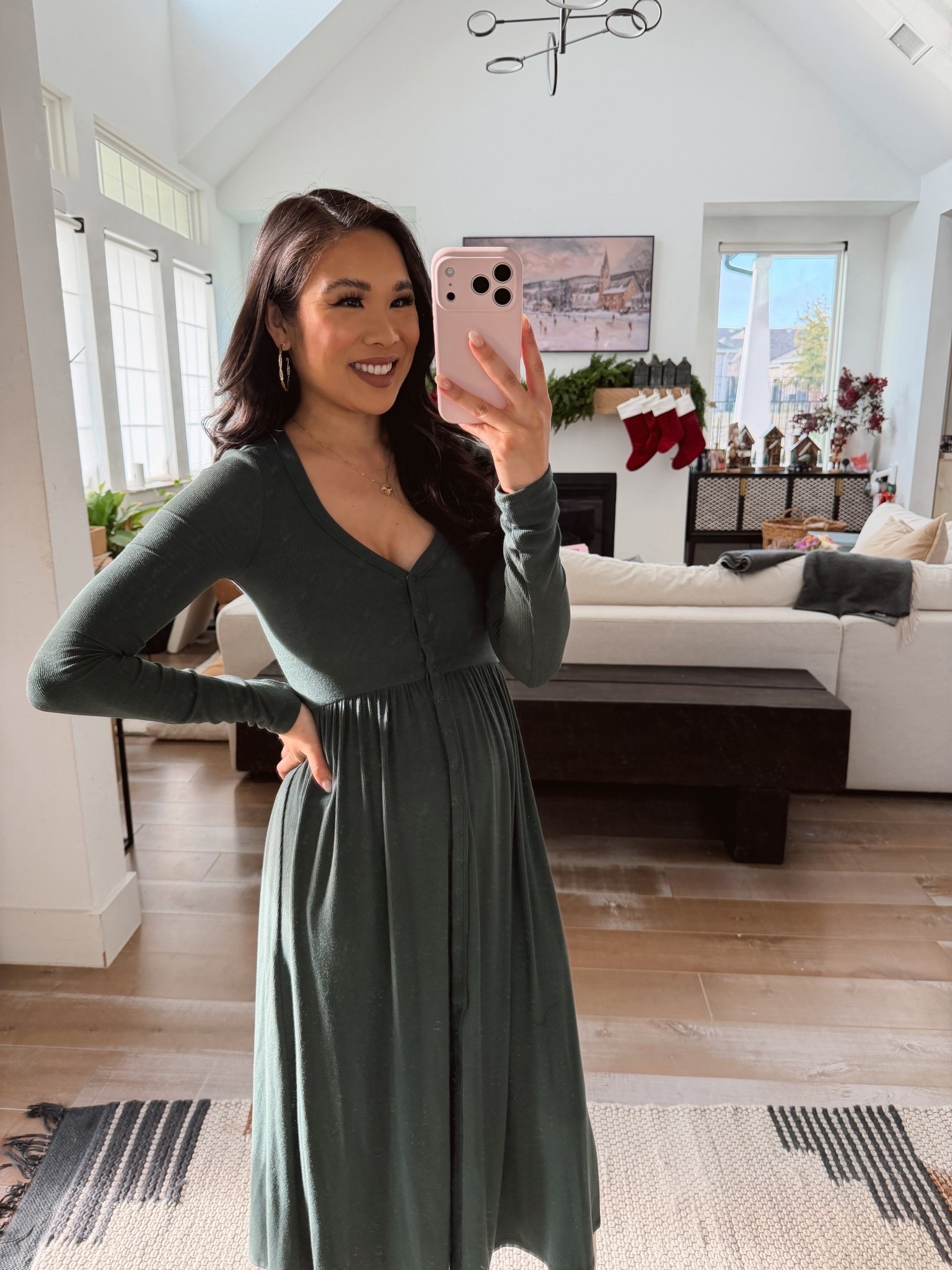 Love this rib nursing dress that is great for postpartum and maternity! Super soft and great for cooler spring weather. I own it in three colors and love the pine green. On sale for 20% off!

#LTKmomlife #LTKBump #LTKootd