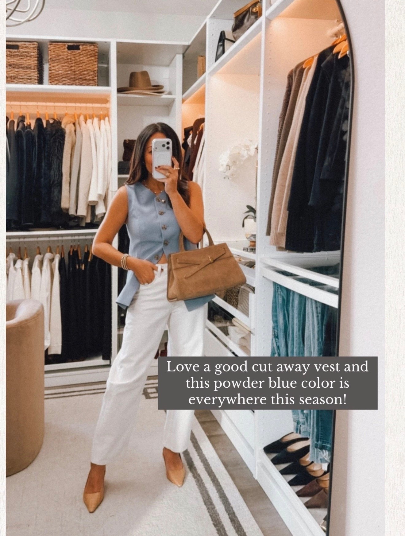 Vest part of the Nordstrom saving event ☀️ fits TTS!
Jeans have the best fit- also on sale🎊 run big I sized down 1 

#LTKootd #LTKOver40 #LTKSaleAlert