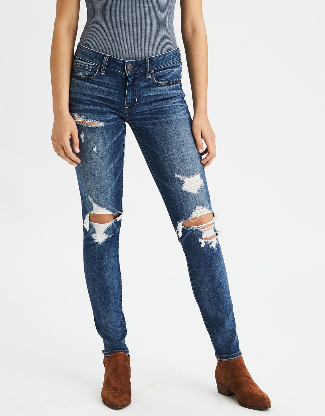 AE Denim X Skinny Jean, Antique Waves | American Eagle Outfitters (US & CA)