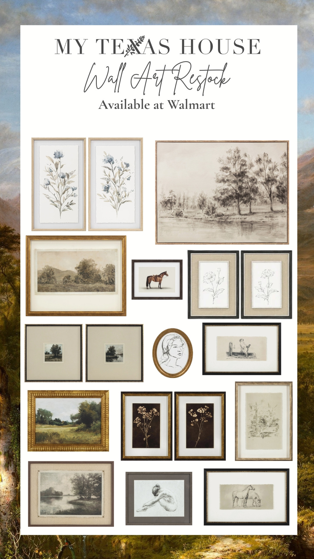Some of our GORGEOUS wall art has been restocked!  

 #LTKSeasonal #LTKHome