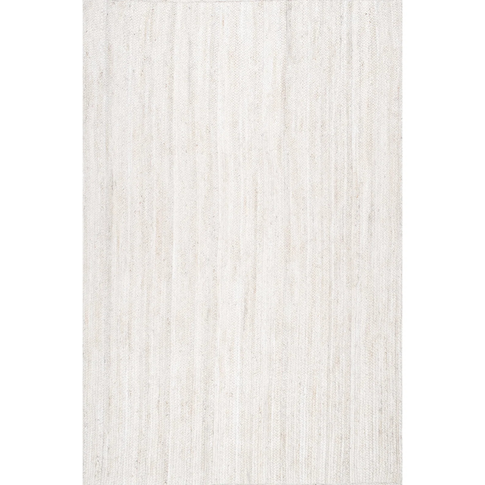 Cruise Handmade Braided Jute Area Rug in Off White/ Cream/ Ivory | Wayfair North America