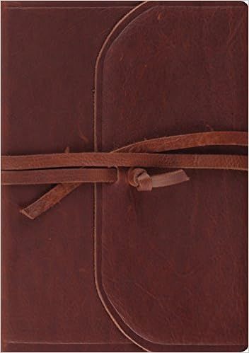 ESV Journaling Bible, Interleaved Edition (Brown, Flap with Strap) | Amazon (US)