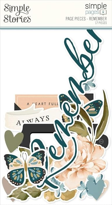 Simple Stories Simple Pages Page Pieces-Remember | Amazon (US)