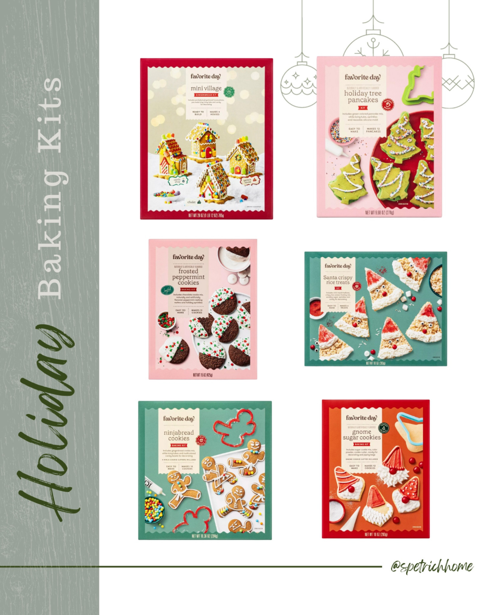 Getting ready for some festive holiday baking! 🍪✨ I found these adorable holiday baking kits at Target that make whipping up sweet treats a breeze. No need to stress about the prep – just enjoy the delicious results! And how cute is “ninjabread”?!

#LTKfamily #LTKHoliday #LTKSeasonal