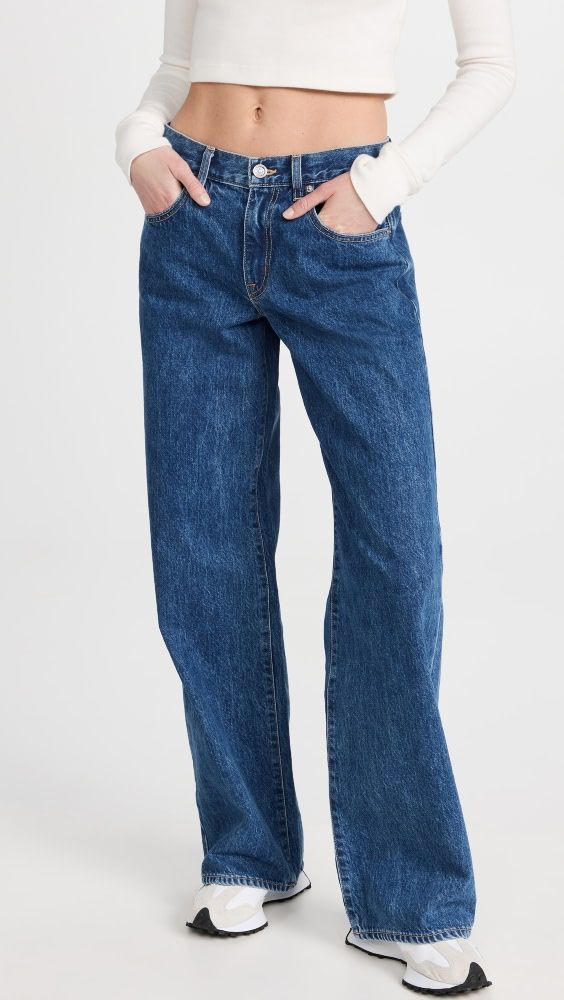 SLVRLAKE Mica Wide Leg Jeans | Shopbop | Shopbop