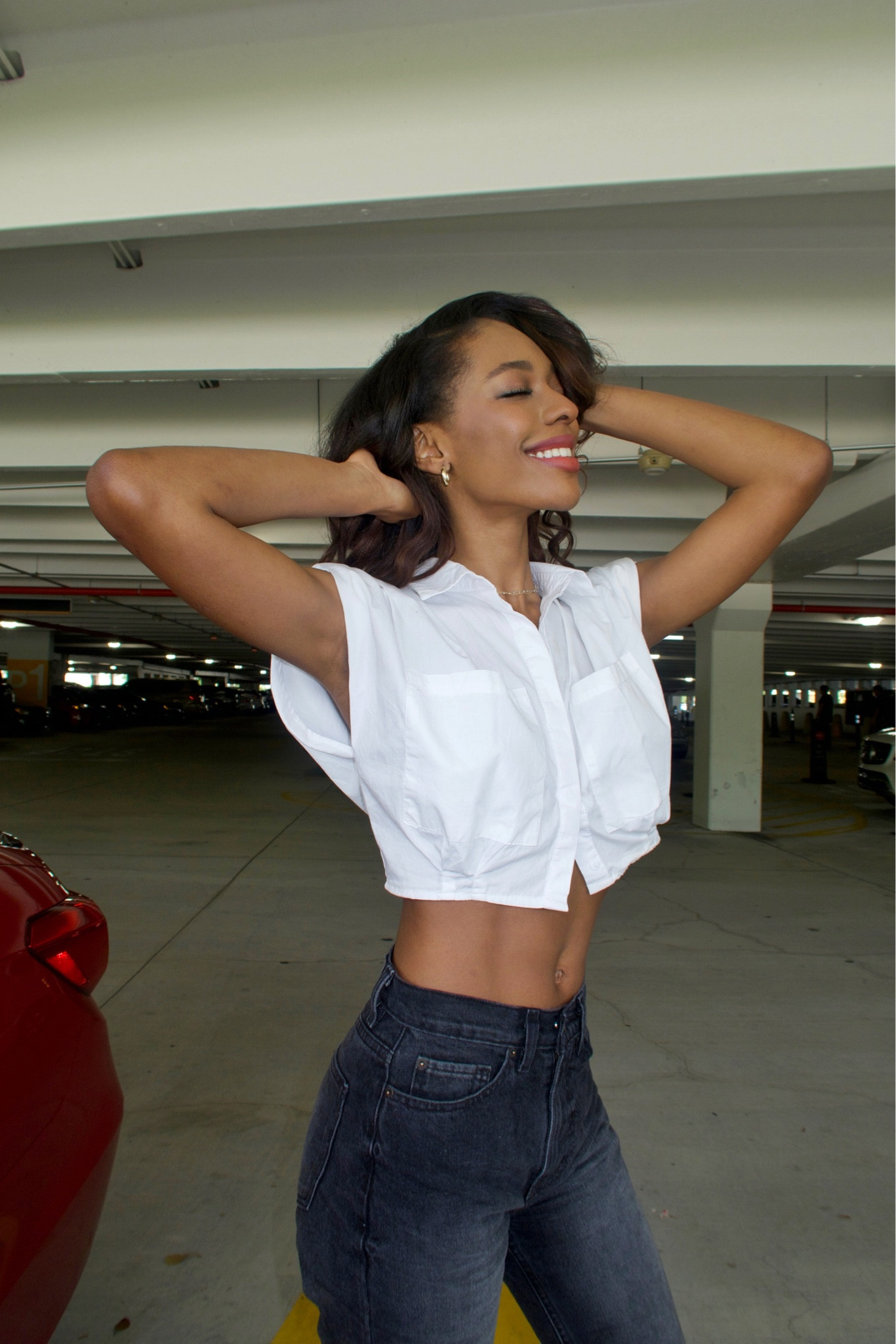 can never go wrong with a white button up & my fav BDG washed out jeans 🤍🖤🩶 

#LTKGiftGuide #LTKU #LTKsalealert