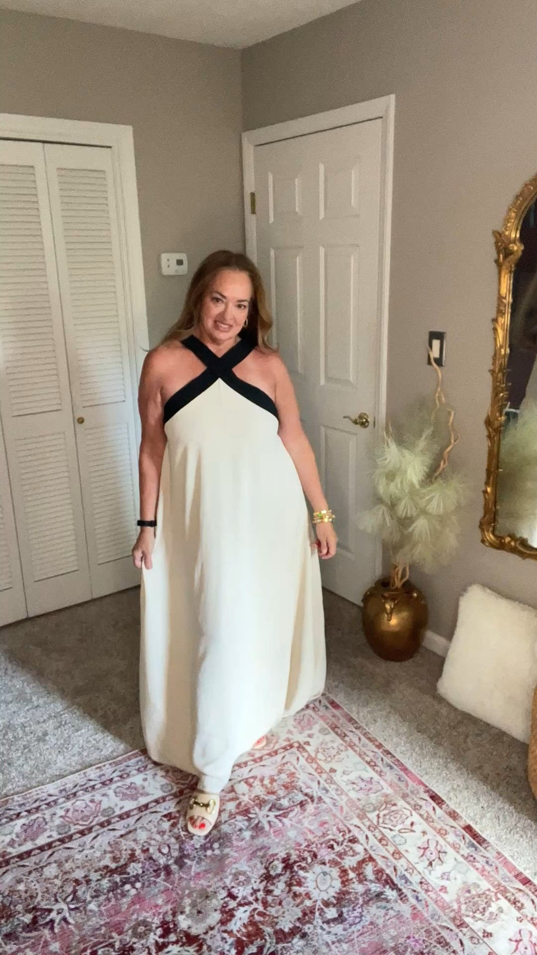 Claasy, elegant and special occasion flattering maxi dress.

#LTKvlog #LTKWedding #LTKMidsize