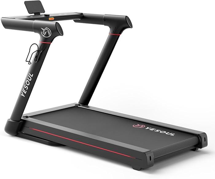 YESOUL Folding Treadmills for Home, 300lbs Capacity, 3.5HP Supper Quiet Brushless, 47"x18" Spacio... | Amazon (US)
