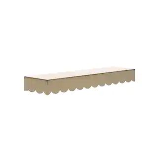 23.6" Cream Scalloped Edge Shelf by Ashland® | Michaels Stores