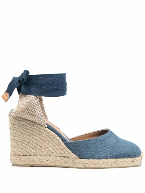 denim wedge espadrilles | Farfetch (RoW)