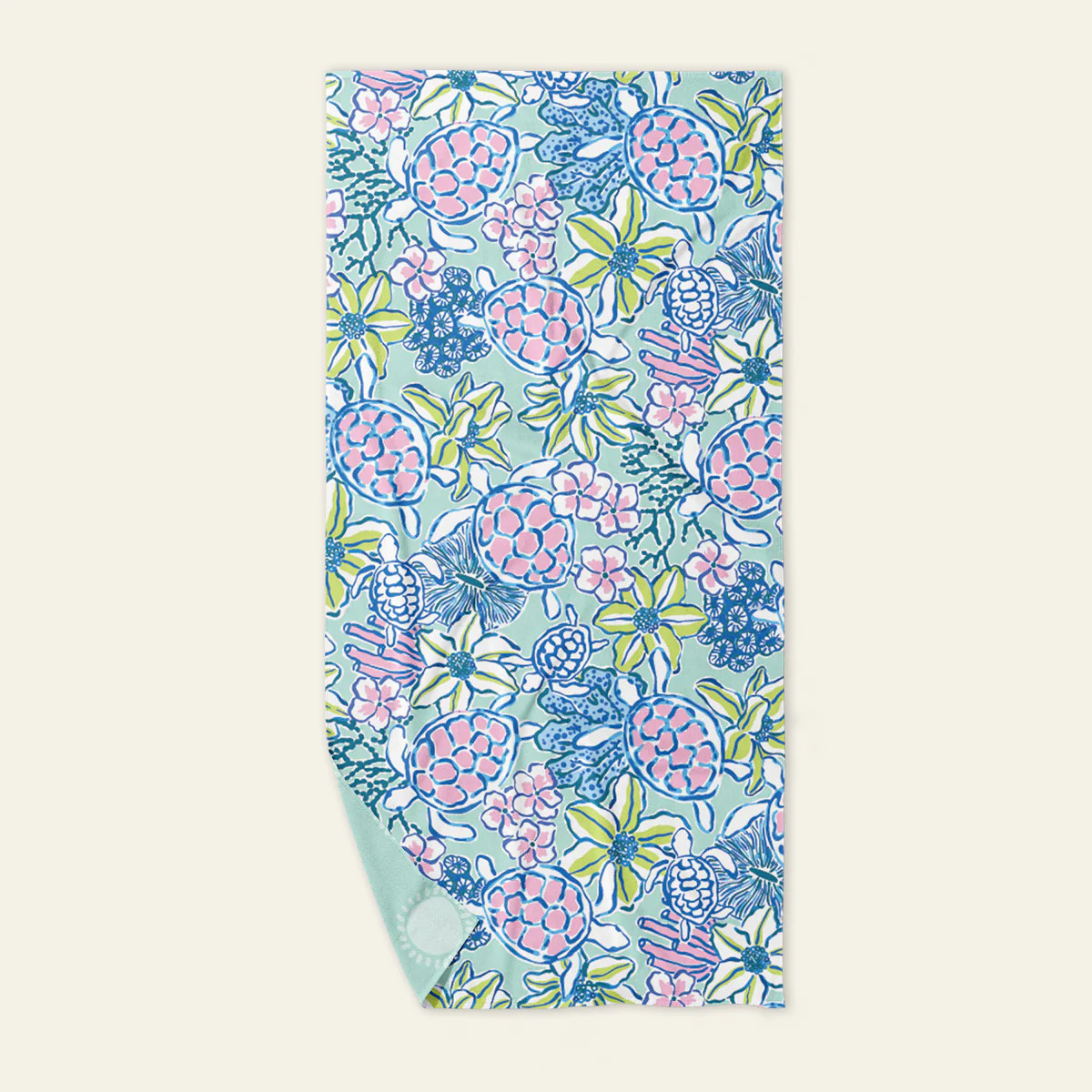 The Darling Effect - Coastal Cove XL Quick-Dry Beach Towel | Persnickety