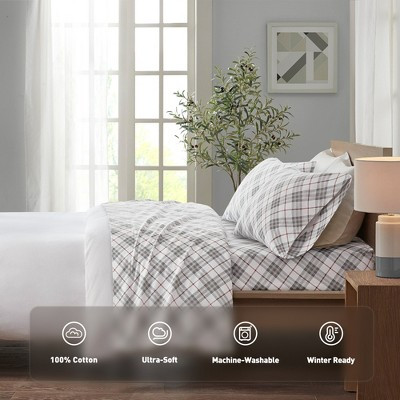 Fully Elasticized Ultra-Soft Novelty Printed Cotton Flannel Sheet Set | Target