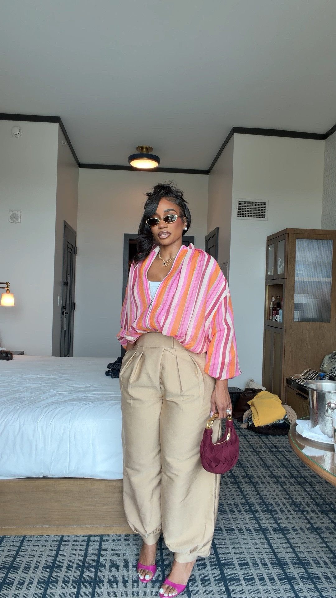 LTK Con look that can be business casual workwear outfit inspo! Transitional fall outfit. Jacket and pants can be mixed & matched!

#LTKCon #LTKootd #LTKMidsize