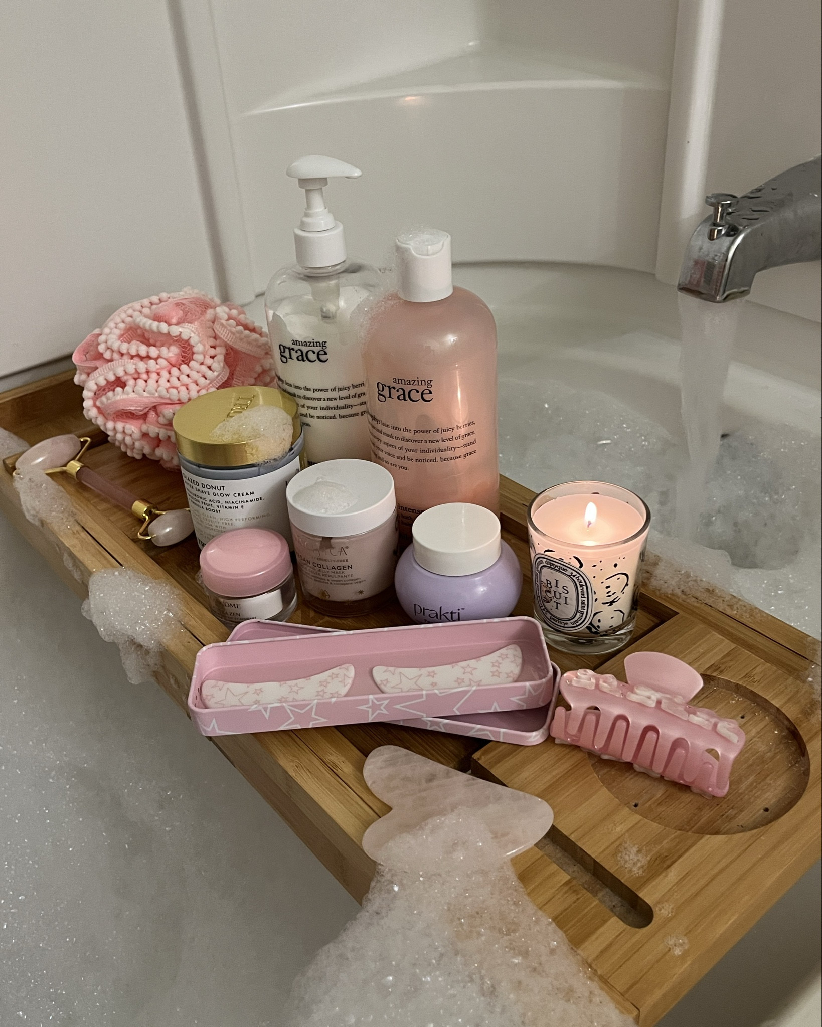 Self care Sunday essentials 🌸🫧

Bath, bath set up, self care, beauty, skincare, bath products, shower products, face mask, pink pilates princess aesthetic, girly girl 

#LTKBeauty