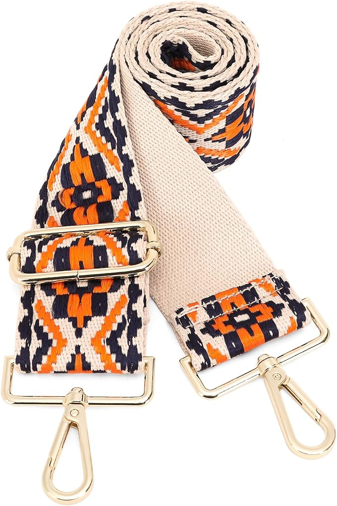 GINJKGO Purse Straps Replacement Crossbody - Adjustable Bag Strap for Purses, Wide Shoulder Strap... | Amazon (US)