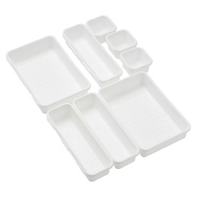 Interlocking Drawer Organizer Set - White - Room Essentials™ | Target