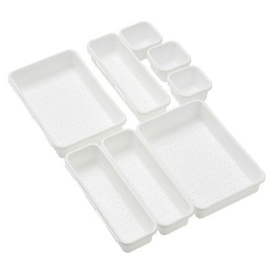 Interlocking Drawer Organizer Set - White - Room Essentials™ | Target