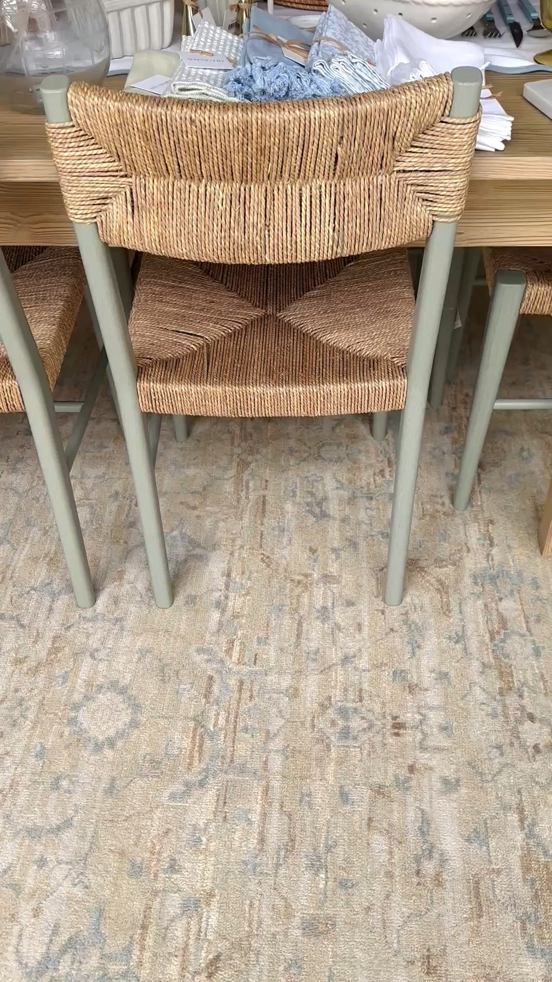 A beautiful rug can completely ground a dining room. ✨

The Pembroke Hand-Knotted Rug brings in just the right amount of pattern with its soft, muted florals. Hand-knotted from 100% New Zealand wool, it has a refined texture and understated elegance that works beautifully beneath a dining table—adding warmth and softness while still letting the furniture take the lead. 

I especially love this kind of hand-knotted rug for a dining room because it makes the entire space feel more layered, polished, and finished without looking overly formal.

Last day for special rug pricing at Serena & Lily.

#LTKHome #DiningRoom #DiningRoomInspo #HandKnottedRug #PembrokeRug #WoolRug #AreaRug #DiningRoomRug #SerenaAndLily #CoastalChic #InteriorDesign #RugInspo #LTKSaleAlert

#LTKdayinmylife #LTKHome #LTKSaleAlert