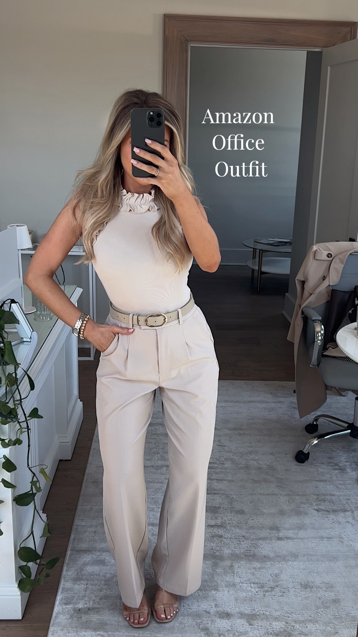 Such a cute spring/summer business casual outfit for the office! All from Amazon! Mix and match both pieces! 

Wearing size 26 in pants! 

Office outfits, work outfits, workwear, Amazon office outfits, spring work outfits 

#LTKWorkwear