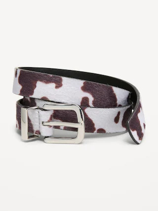 Classic Pony Hair Belt | Old Navy (US)