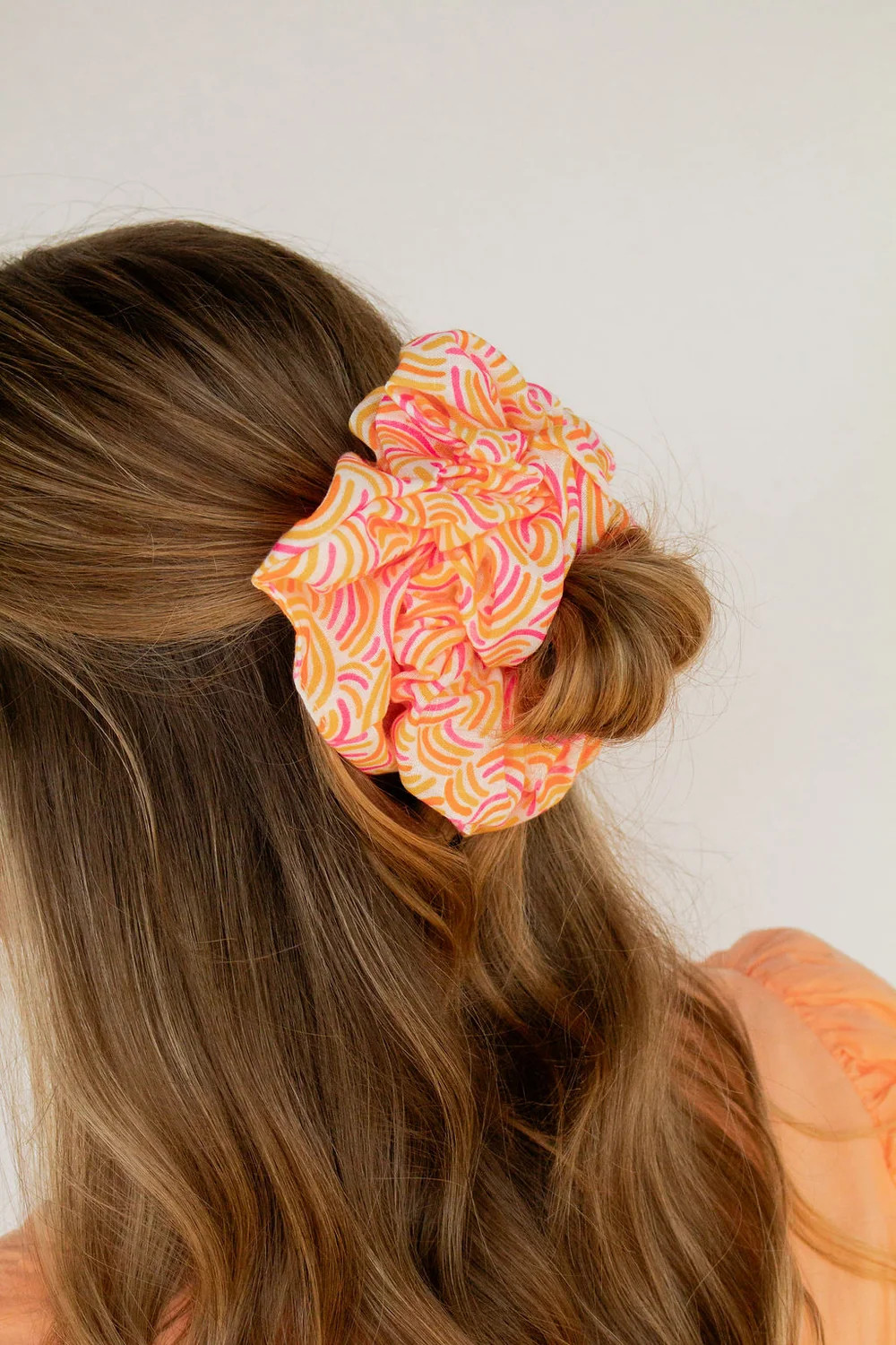 Rainbow Jumbo Scrunchie | Shop Andi