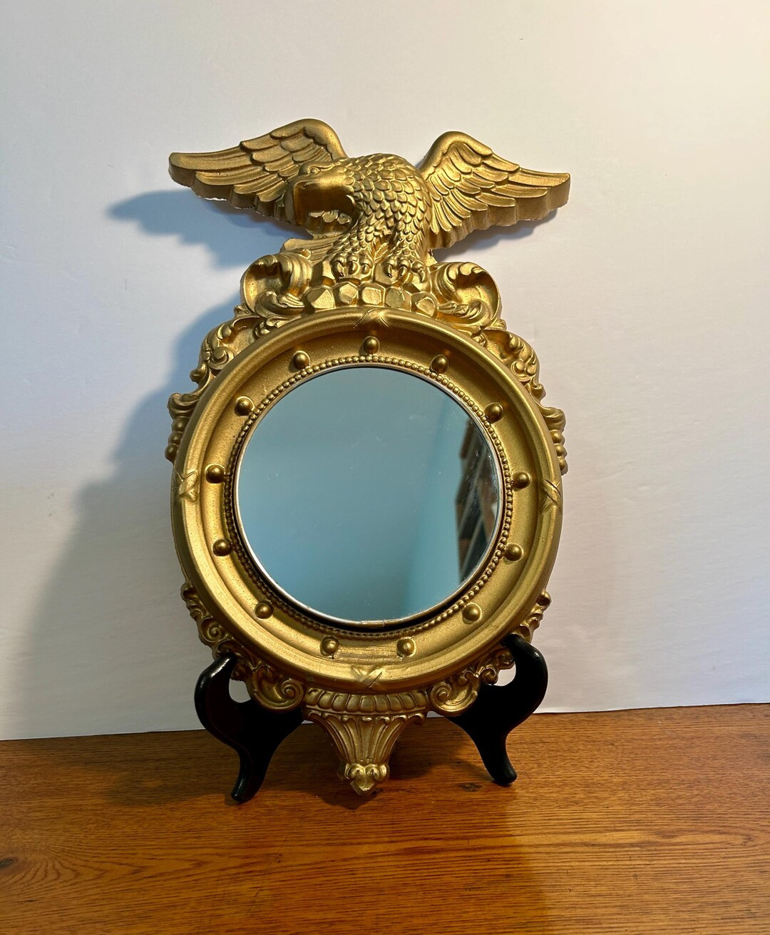 Vintage Admiral Eagle Mirror, Federal/regency Style Americana. Unmarked Resin, Ready to Hang, 15"... | Etsy (US)