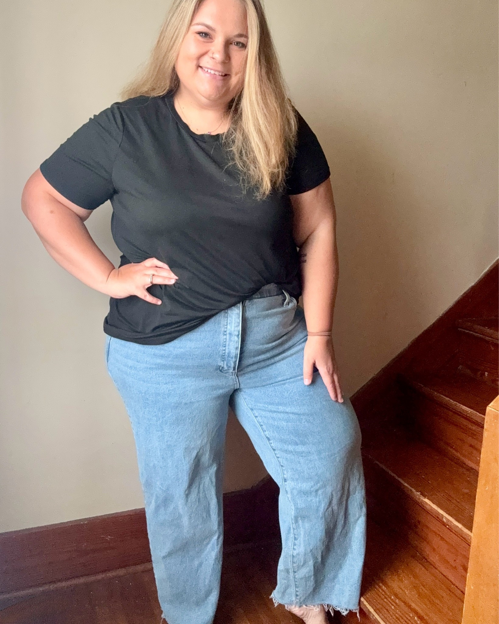 An affordable denim find that’s become a staple. 🤍

#LTKPlusSize #LTKootd #LTKMidsize