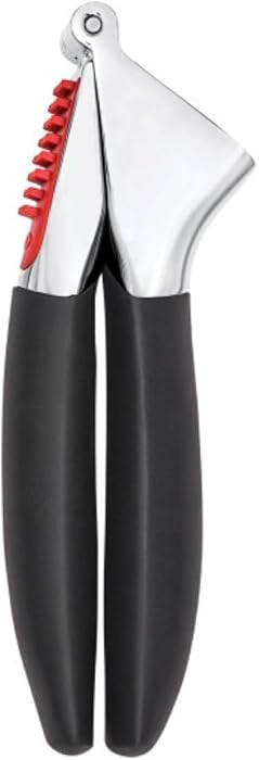 OXO Good Grips Heavy Duty Garlic Press, Die-Cast Zinc, Black | Amazon (US)