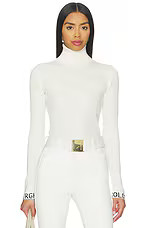 Goldbergh Mira Long Sleeve Knit Sweater in Cream from Revolve.com | Revolve Clothing (Global)