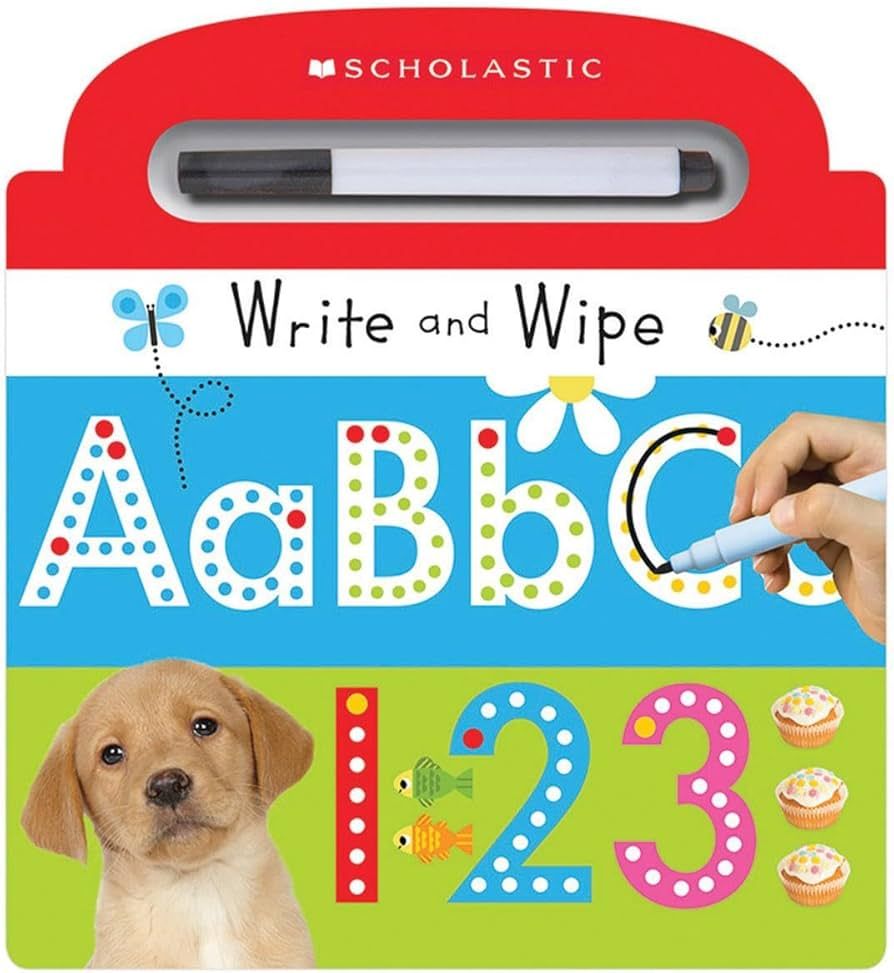 Write and Wipe ABC 123: Scholastic Early Learners (Write and Wipe) | Amazon (US)