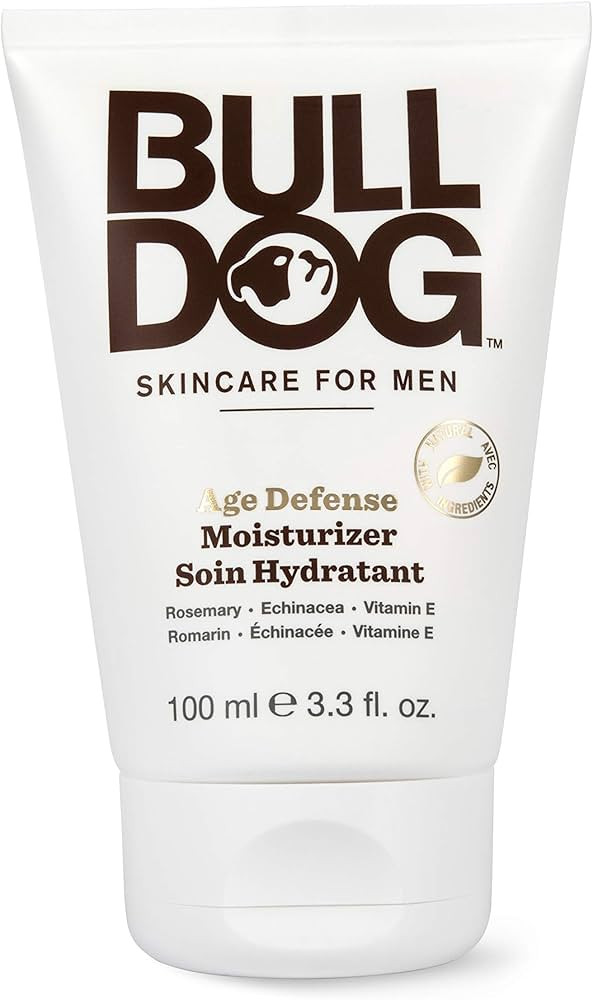 Bulldog Skincare Anti-Ageing Face Moisturizer for Men, Nourishing Lotion, NEW VERSION, 100mL | Amazon (CA)