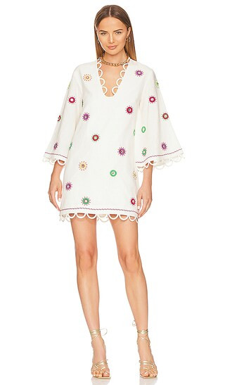 Alexis Ollie Mini Dress in White. - size XS (also in M, S) | Revolve Clothing (Global)