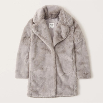 Online Exclusive
			


  
						Mid-Length Faux Fur Coat
					



		
	



	
		Exchange Color / Si... | Abercrombie & Fitch (US)